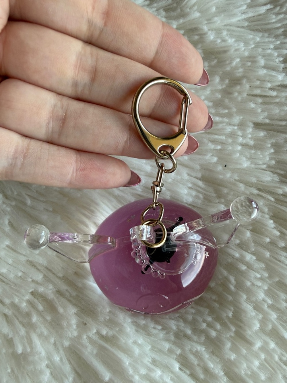 Kuromi Water Keychain - Picture 2 of 3